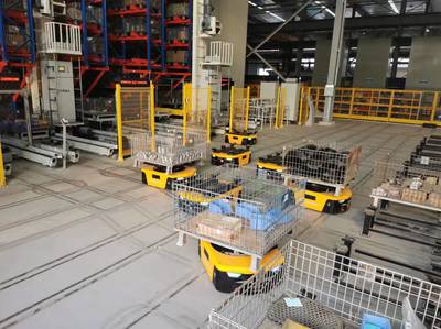 立信染整機(jī)械自動(dòng)化倉(cāng)儲(chǔ)物流系統(tǒng) 打造智能化生產(chǎn)新標(biāo)桿